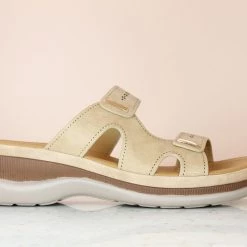 Inc.5 M-STRAP COMFORT MULE-BEIGE SALE