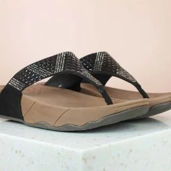 Inc.5 COMFORT THONG-BLACK SALE