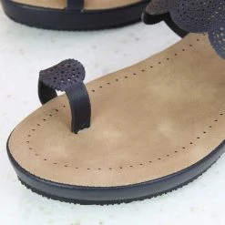 Inc.5 COIN CUTWORK TOE POST - BLUE Thong