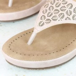 Inc.5 CUTWORK COMFORT HEEL THONG-PEACH