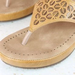 Inc.5 CUTWORK COMFORT THONG-TAN