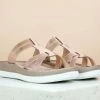 Inc.5 SALE COMFORT PU CASUAL MULE-PEACH