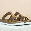 Inc.5 SALE COMFORT PU CASUAL MULE-TAN