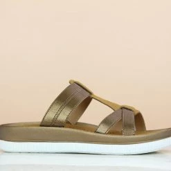 Inc.5 SALE COMFORT PU CASUAL MULE-TAN
