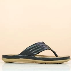 Inc.5 SALE COMFORT FLAT THONG-BLACK