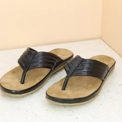 Inc.5 SALE COMFORT FLAT THONG-BLACK