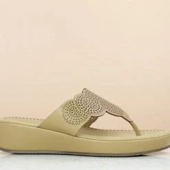 Inc.5 CUTWORK COMFORT THONG - DARK BEIGE 8 Inc.5 CUTWORK COMFORT THONG - DARK BEIGE