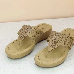 Inc.5 CUTWORK COMFORT THONG - DARK BEIGE 9 Inc.5 CUTWORK COMFORT THONG - DARK BEIGE