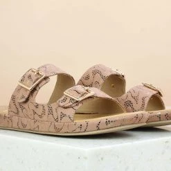 Inc.5 SALE DOUBLE BUCKLE COMFORT MULES