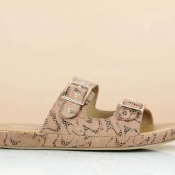 Inc.5 SALE DOUBLE BUCKLE COMFORT MULES