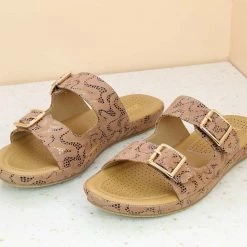 Inc.5 SALE DOUBLE BUCKLE COMFORT MULES