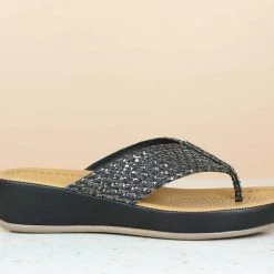 Inc.5 WOVEN COMFORT THONG