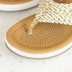 Inc.5 WOVEN COMFORT THONG