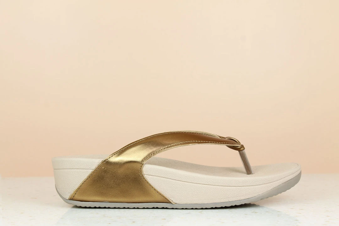 Inc.5 GOLD FLIT FLOP 5 Inc.5 GOLD FLIT FLOP