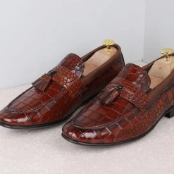 ATESBER By Inc5 FORMAL SLIPPONS-TAN