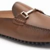Heel & Buckle London Bare Brown Close-Toe Slipons
