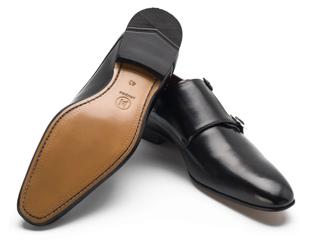 MEN Heel & Buckle London Double Monk Straps Shoes 4 MEN Heel & Buckle London Double Monk Straps Shoes