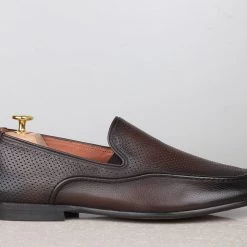 ATESBER By Inc5 MEN FORMAL SLIPPONS-COFFEE