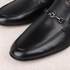 ATESBER By Inc5 FORMAL SLIPPONS-BLACK