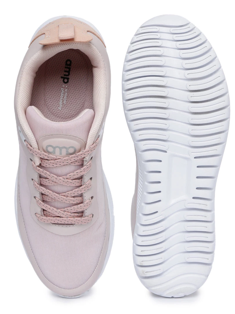 AMP Women Breathable Lightweight Lace-Up Sneakers 7 AMP Women Breathable Lightweight Lace-Up Sneakers