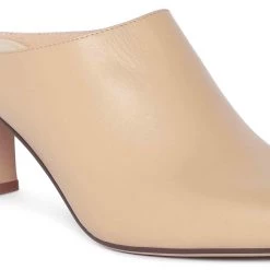 Heel & Buckle London WOMEN Ivory Pointed Toe Mules