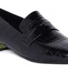 Heel & Buckle London WOMEN Black Croc Imprint