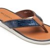 Heel & Buckle London Blue Strapped Nude Casual Flip Flops