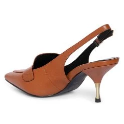 Heel & Buckle London WOMEN Slingback Brown Sandals 9 Heel & Buckle London WOMEN Slingback Brown Sandals