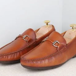 ATESBER By Inc5 DRIVING SHOES-TAN