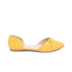 Ceriz WOMEN Maria Mustard Ballerinas