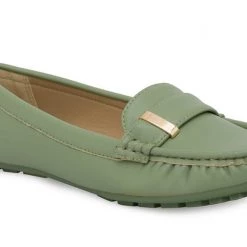 Ceriz Jimena Green Loafers WOMEN