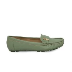 Ceriz Jimena Green Loafers WOMEN