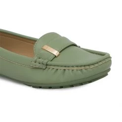 Ceriz Jimena Green Loafers WOMEN