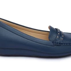 Ceriz WOMEN Cruz Navy Blue Loafers