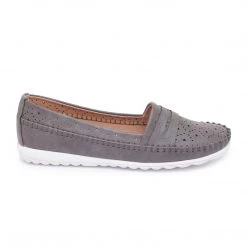 Ceriz Irina Grey Loafers