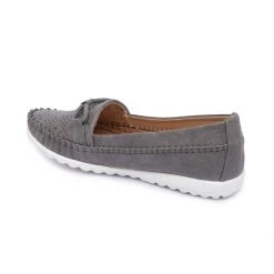 Ceriz Yara Grey Loafers
