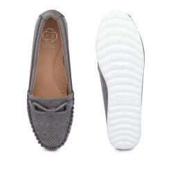 Ceriz Yara Grey Loafers