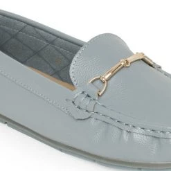 Ceriz WOMEN ALBERTINE POWDER BLUE LOAFERS