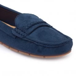 Ceriz WOMEN Kim Navy Loafers