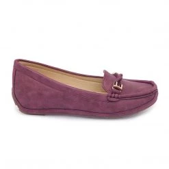 Ceriz Ceana Burgundy Loafers WOMEN
