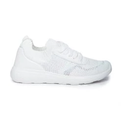 Ceriz WOMEN Vega White Lace-Up Sneakers