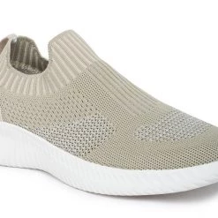 Ceriz Vera Nude Slip-On Sneakers