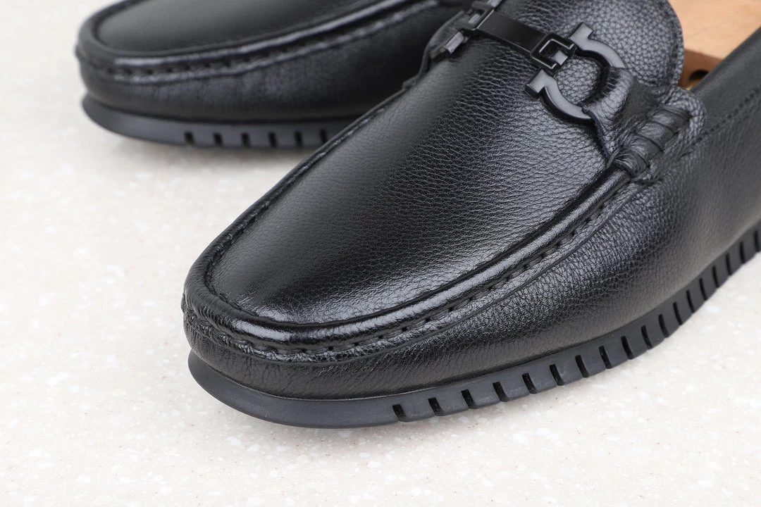 ATESBER By Inc5 DRIVING SHOES-BLACK MEN 7 ATESBER By Inc5 DRIVING SHOES-BLACK MEN