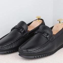 ATESBER By Inc5 DRIVING SHOES-BLACK MEN 10 ATESBER By Inc5 DRIVING SHOES-BLACK MEN