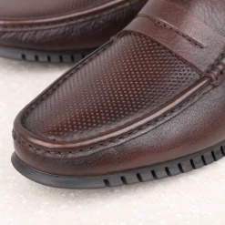 ATESBER By Inc5 DRIVING SHOES-COFFEE