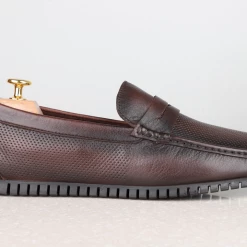 ATESBER By Inc5 DRIVING SHOES-COFFEE 10 ATESBER By Inc5 DRIVING SHOES-COFFEE