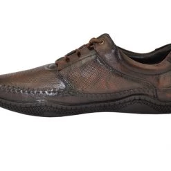 Buckaroo Adults-Men DAVIN Leather Denim Classic Shoes Lace-Up