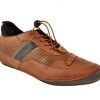 Buckaroo Adults-Men ROME Leather Denim Classic Shoes Lace-Up