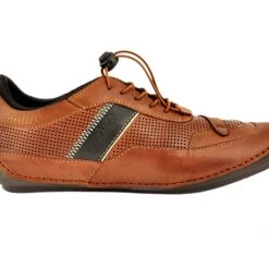 Buckaroo Adults-Men ROME Leather Denim Classic Shoes Lace-Up