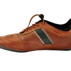 Buckaroo Adults-Men ROME Leather Denim Classic Shoes Lace-Up